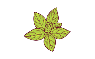 Basil Sticker PNG