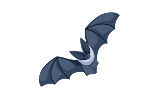Bat Animal Free Sticker PNG