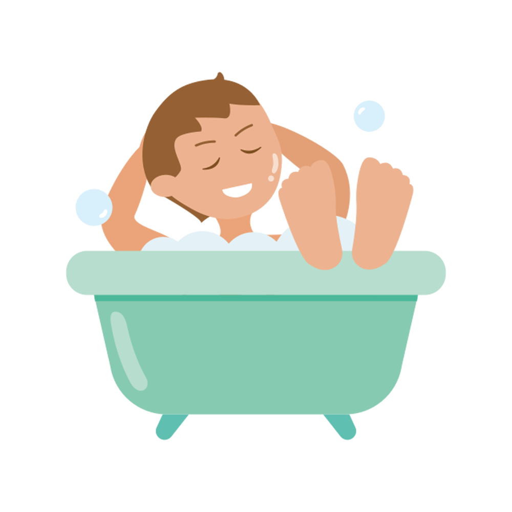 Bath Free Sticker Transparent Image
