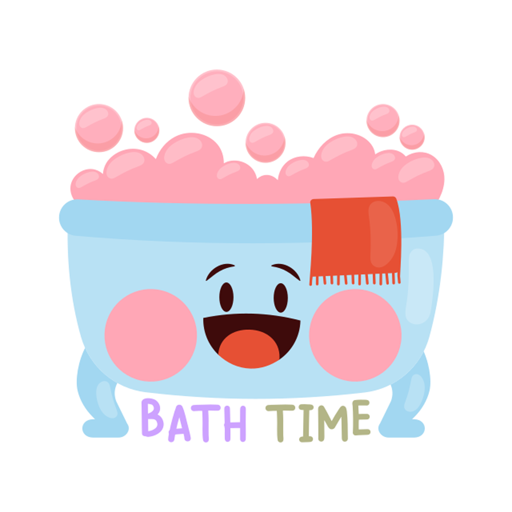 Bath Free Sticker Transparent Photo
