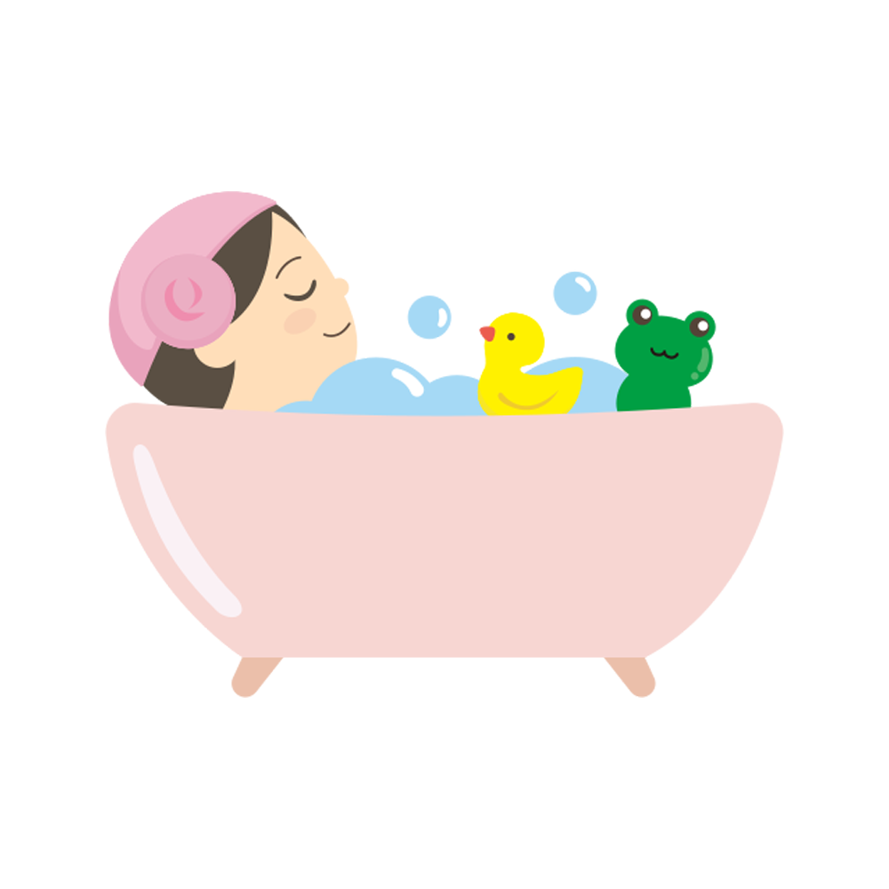 Bath Free Sticker Transparent Picture
