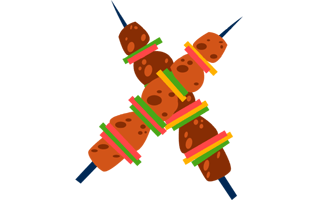 Bbq Sticker PNG