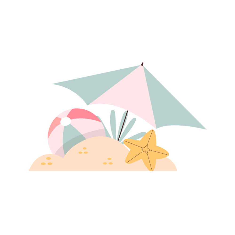 Beach Free Sticker Transparent Image