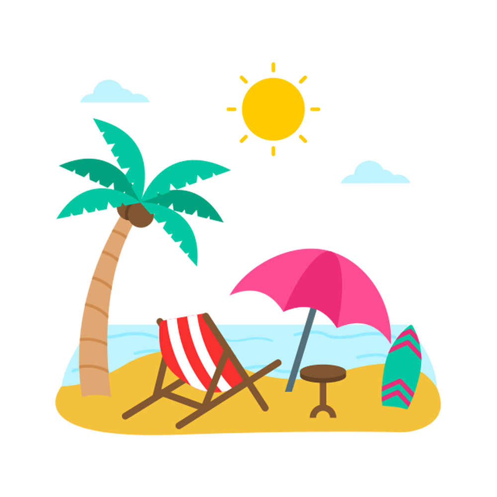 Beach Free Sticker Transparent Picture