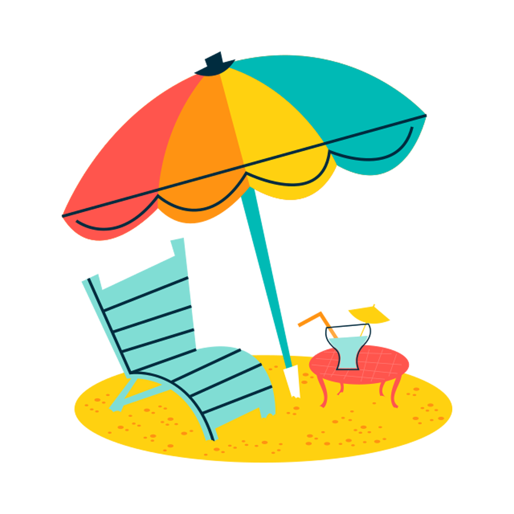 Beach Free Sticker Transparent Clipart
