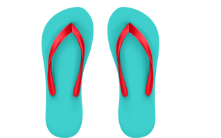 Beach Slipper PNG