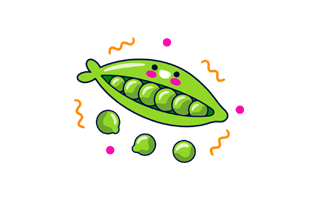 Bean Free Sticker PNG
