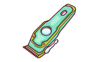 Beard Trimming Free Sticker PNG