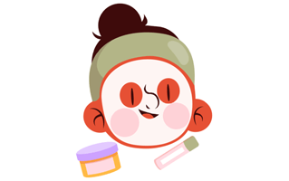 Beauty Free Sticker PNG