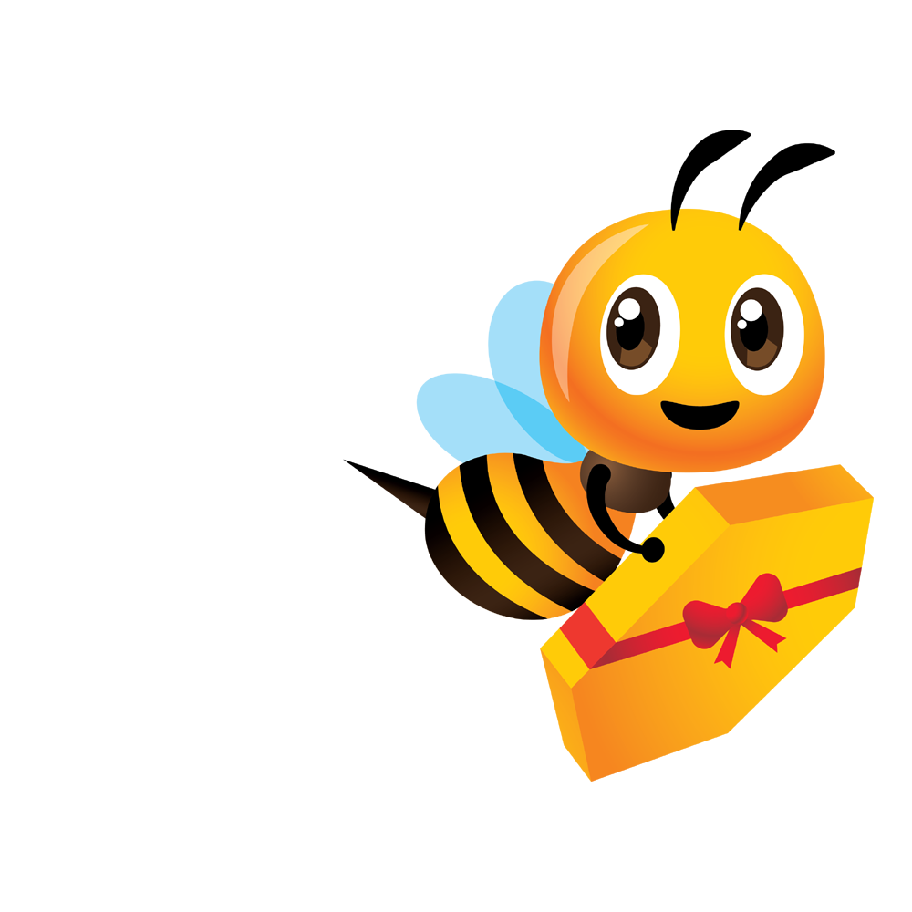 Bee Cartoon  Transparent Photo