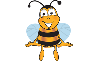 Bee Cartoon PNG