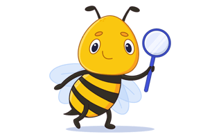Bee Free Sticker PNG