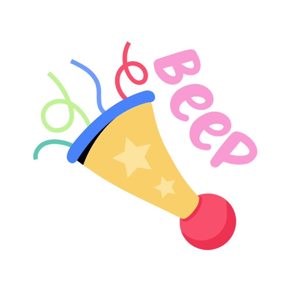 Beeper Sticker Transparent Image