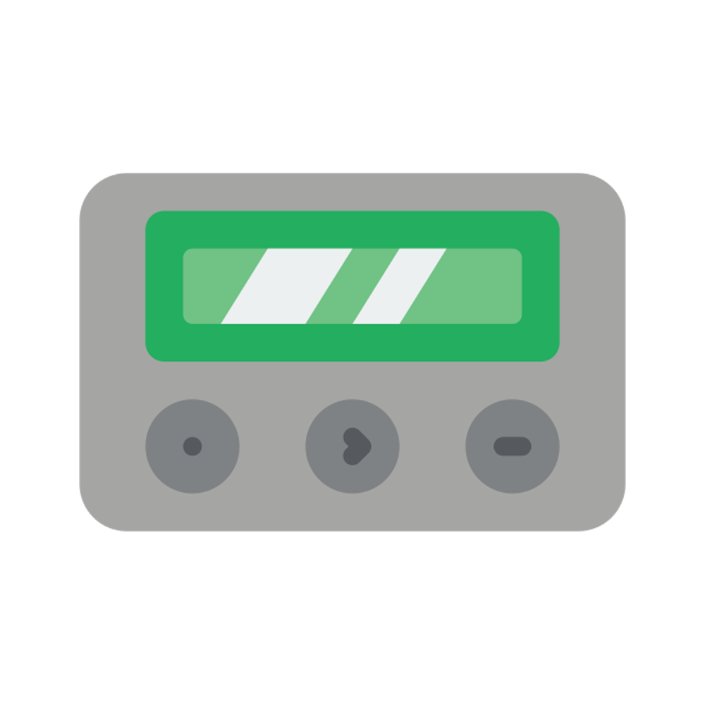Beeper Sticker Transparent Picture