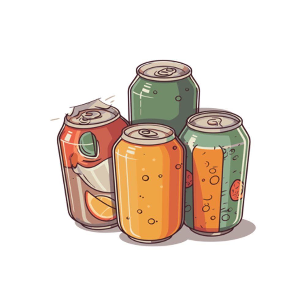 Beer Can Sticker Transparent Photo