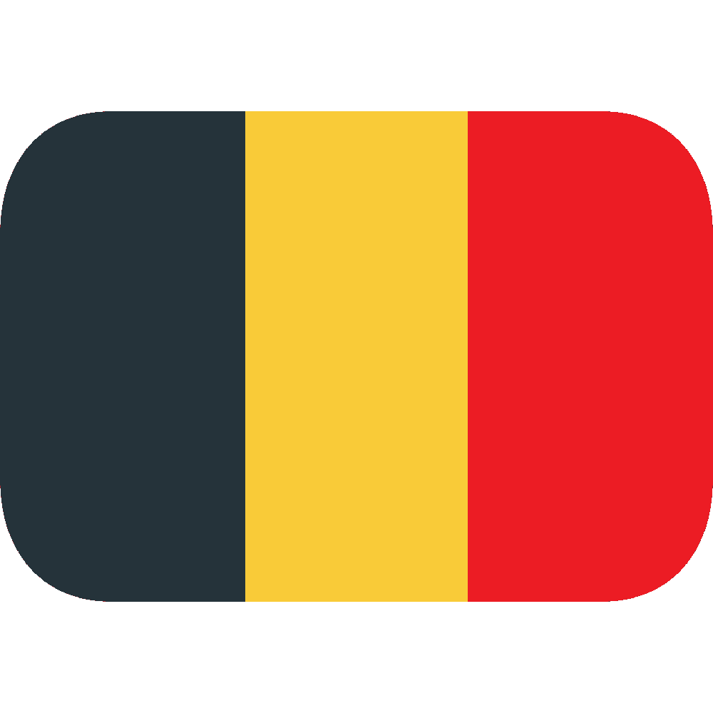 Belgiam Flag Transparent Clipart