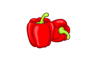 Bell Pepper Free Sticker PNG