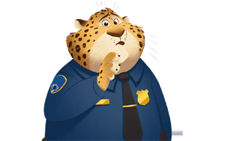 Benjamin Clawhauser PNG