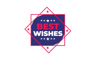 Best Wishes Sticker PNG