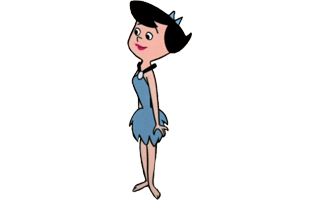 Betty Rubble PNG
