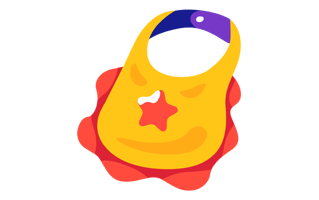 Bib Free Sticker PNG