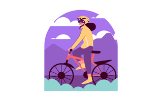 Bicycle Free Sticker PNG