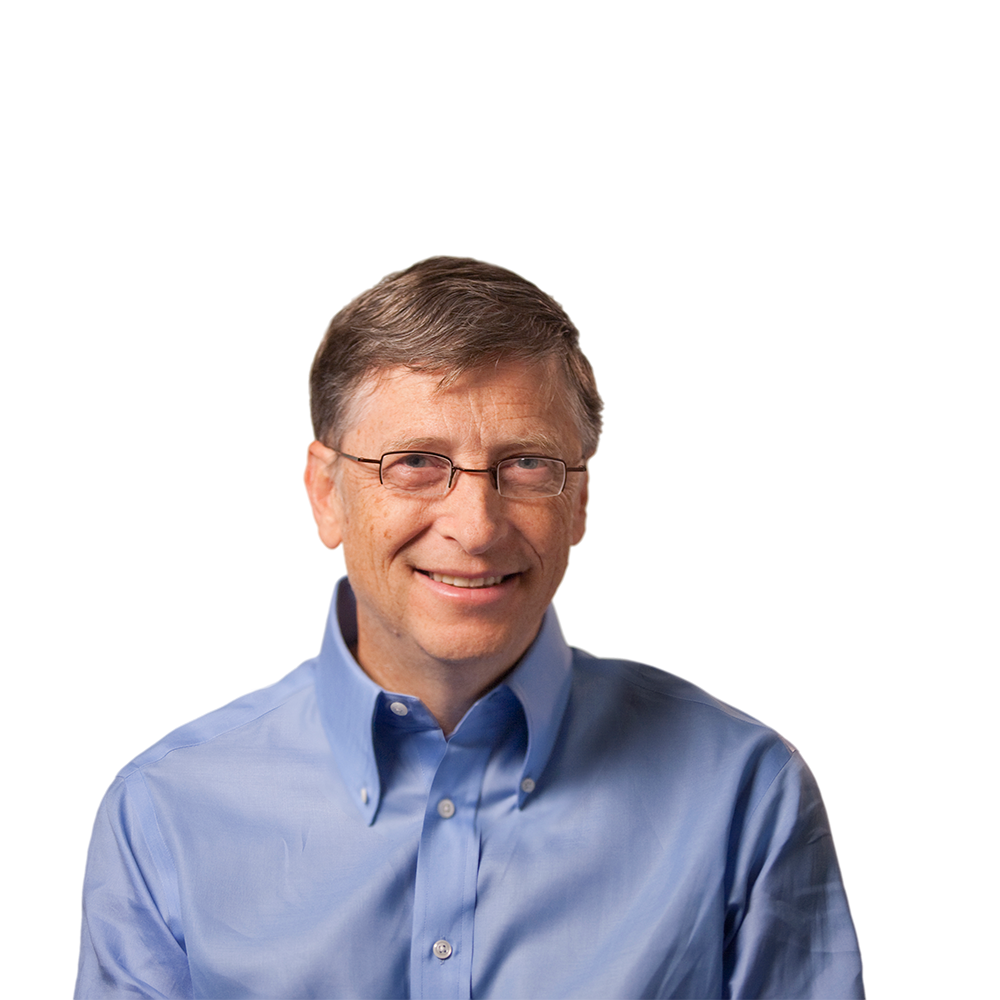 Bill Gates Transparent Gallery