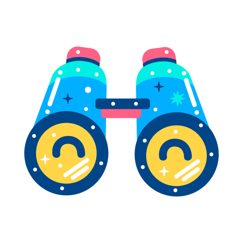 Binoculars Sticker Transparent Photo