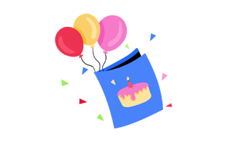 Birthday Invitation Free Sticker PNG