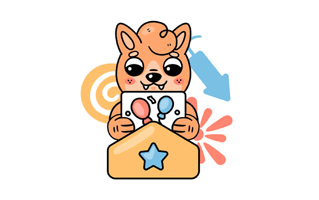 Birthday Invitation Sticker PNG