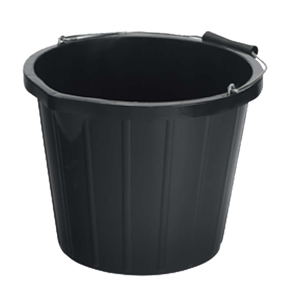 Black Bucket Transparent Picture