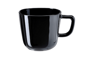 Black Coffee Mug PNG