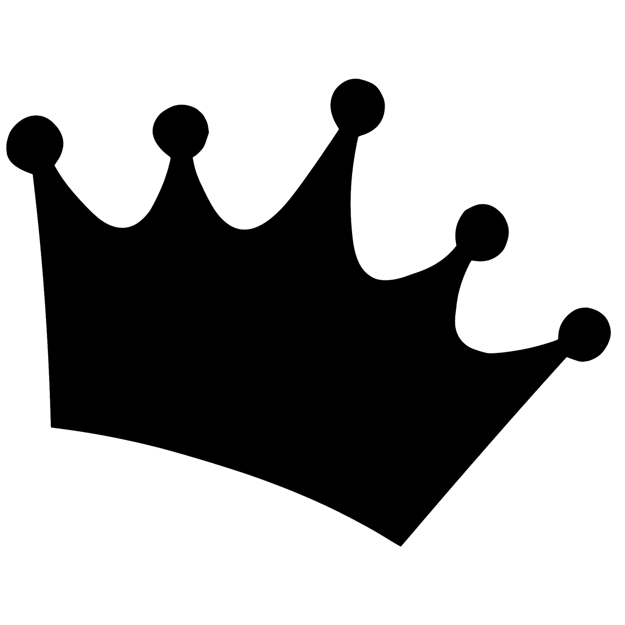 Black Crown  Transparent Photo