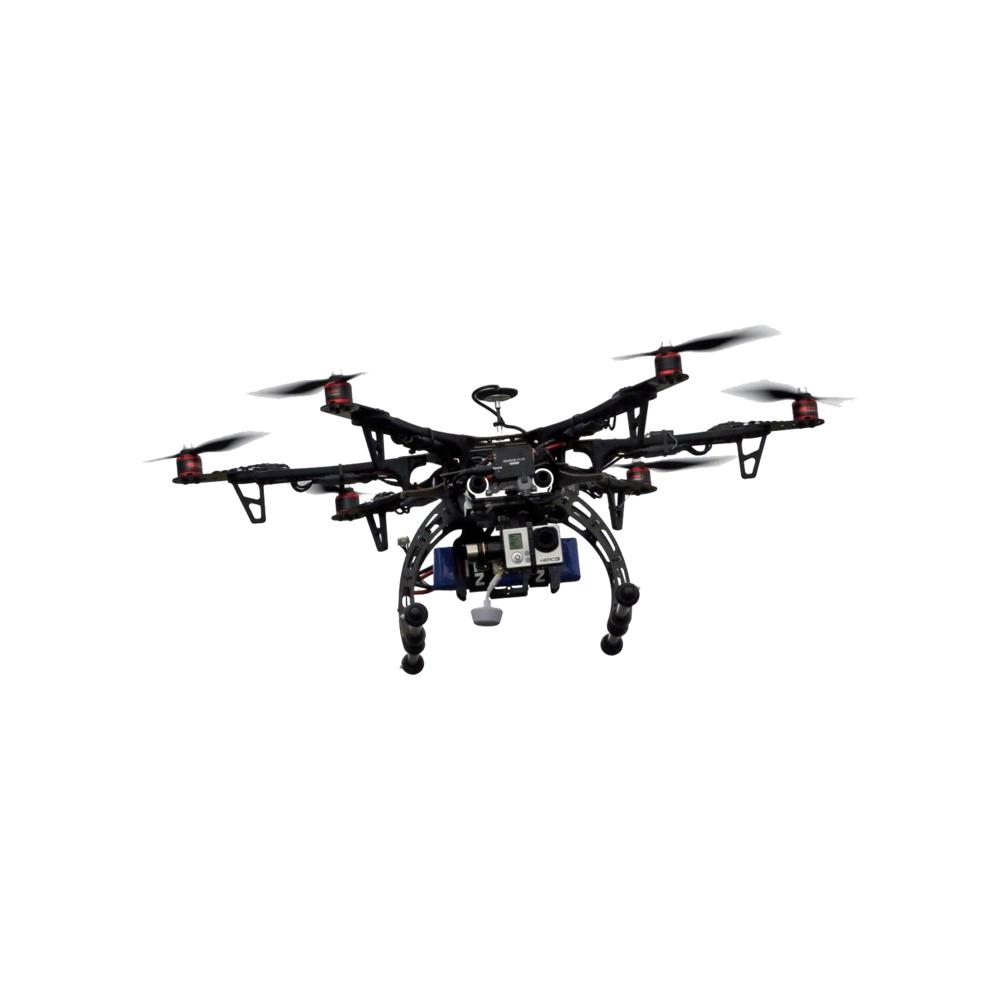 Black Drone Transparent Photo