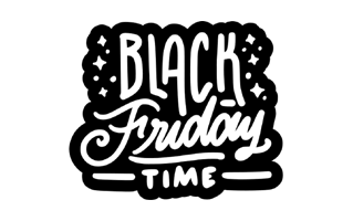 Black Friday Sticker PNG