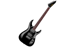 Black Guitar PNG