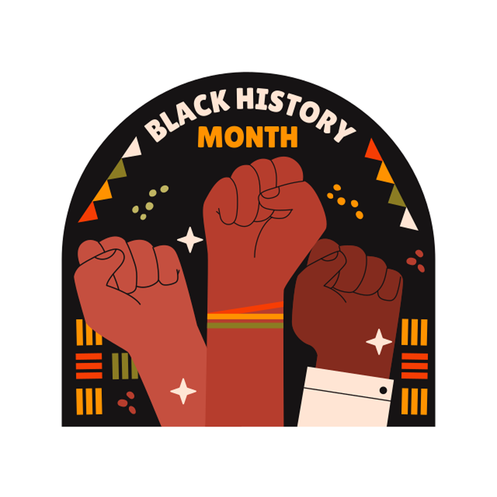 Black History Month Free Sticker Transparent Image
