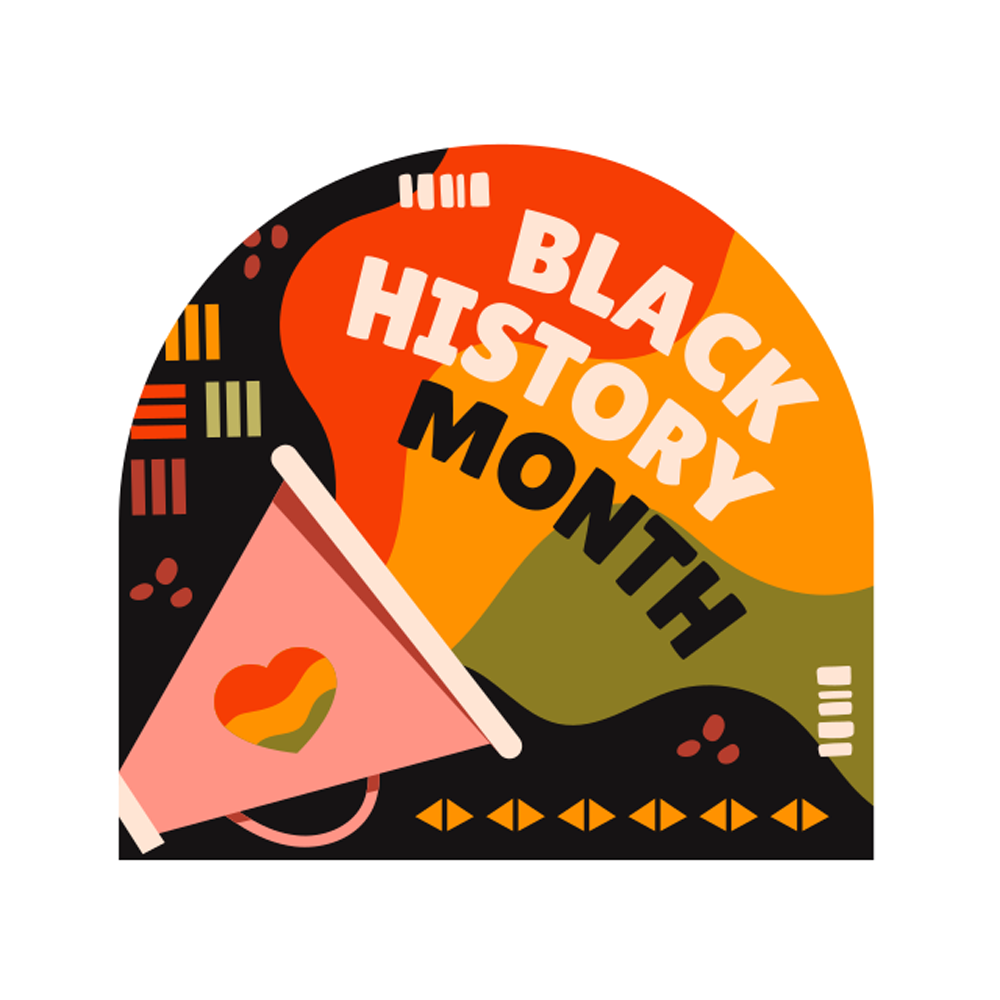 Black History Month Free Sticker Transparent Clipart