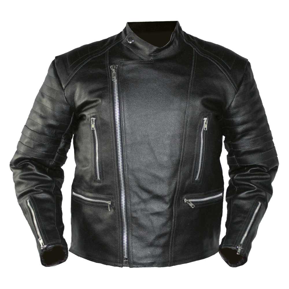 Black Leather Jacket Transparent Picture