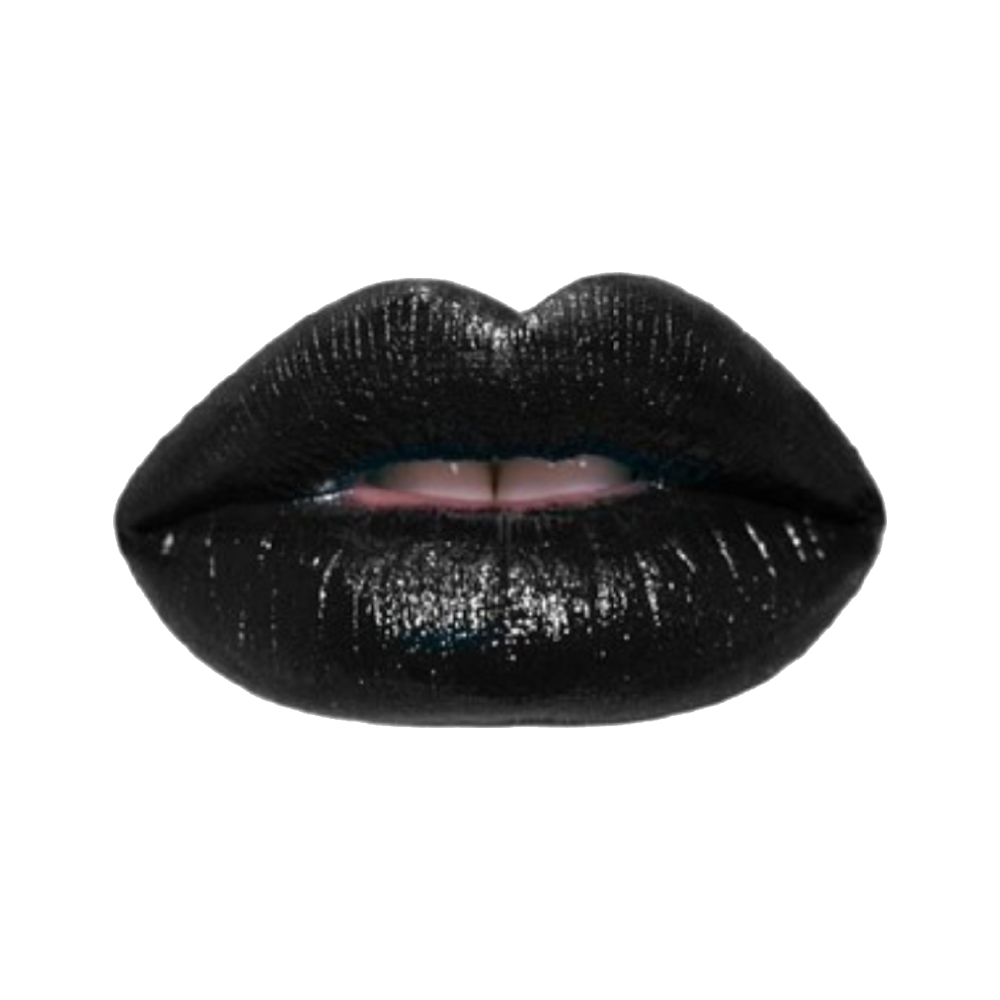 Black Lips Transparent Picture
