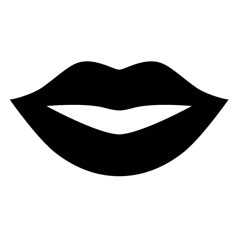 Black Lips Transparent Gallery