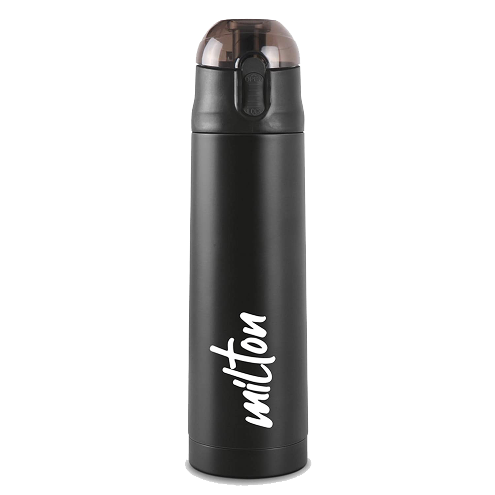 Black Milton Bottle Transparent Clipart