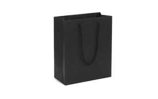 Black Paper Bag PNG