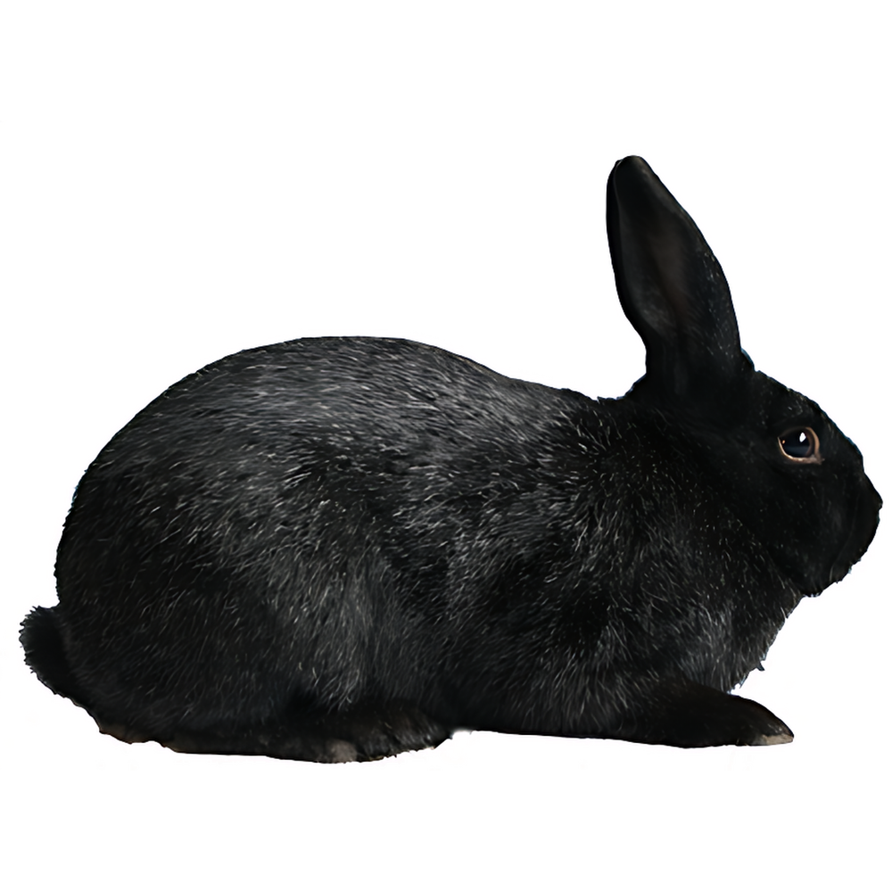 Black Rabbit  Transparent Gallery