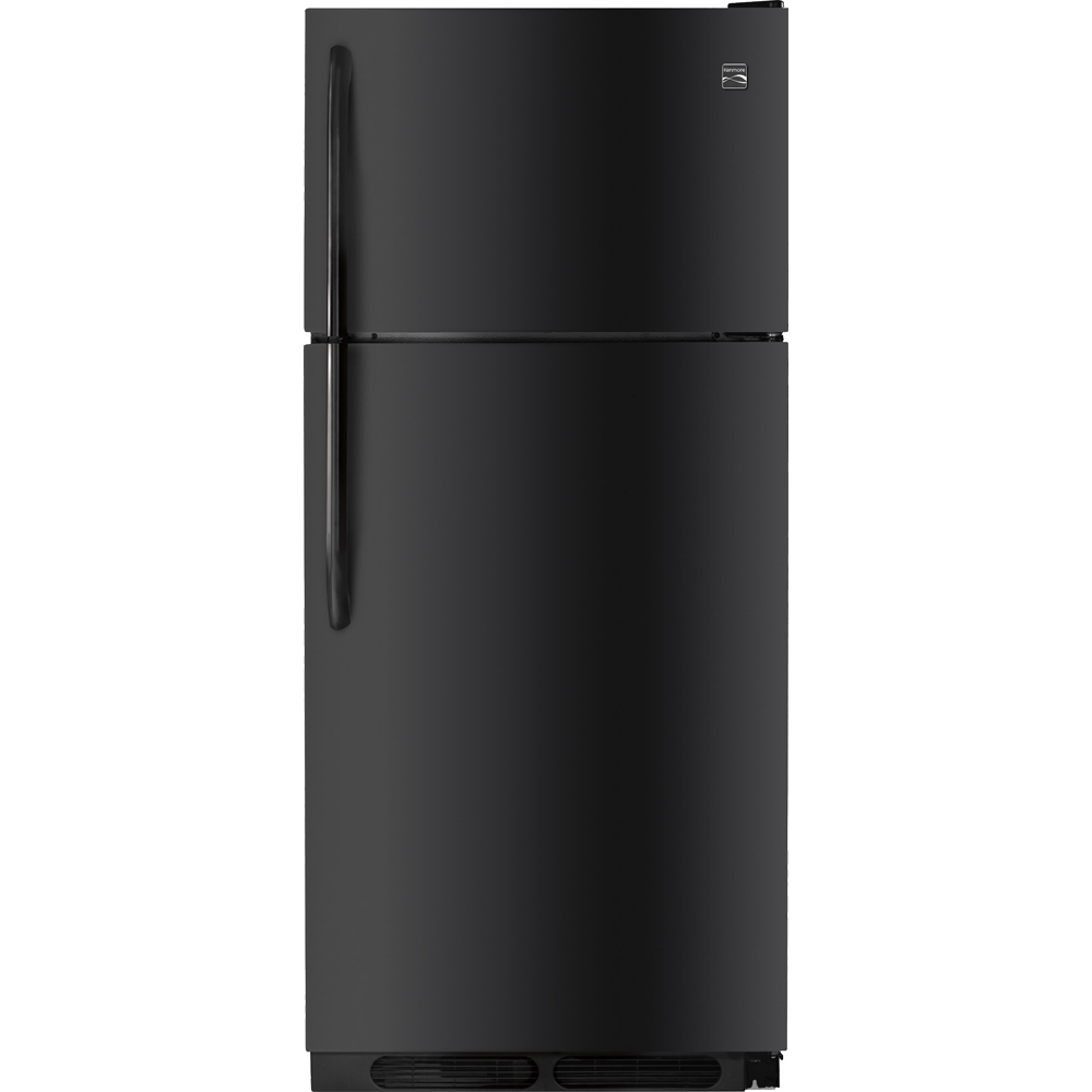 Black Refrigerator Transparent Clipart
