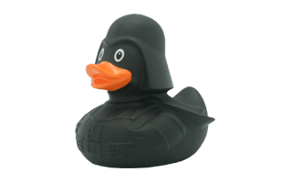 Black Rubber Ducka PNG