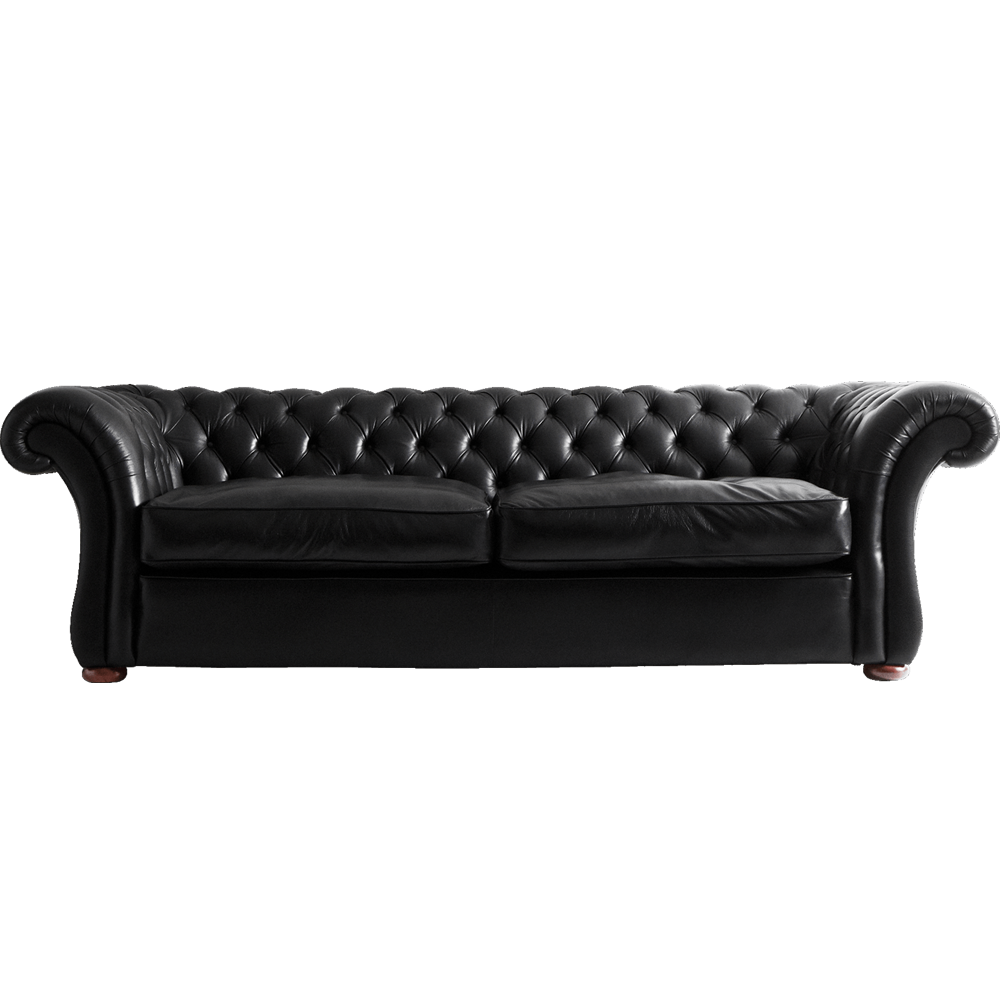 Black Sofa Transparent Photo