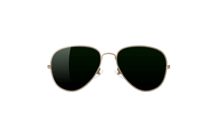 Black Sunglasses PNG