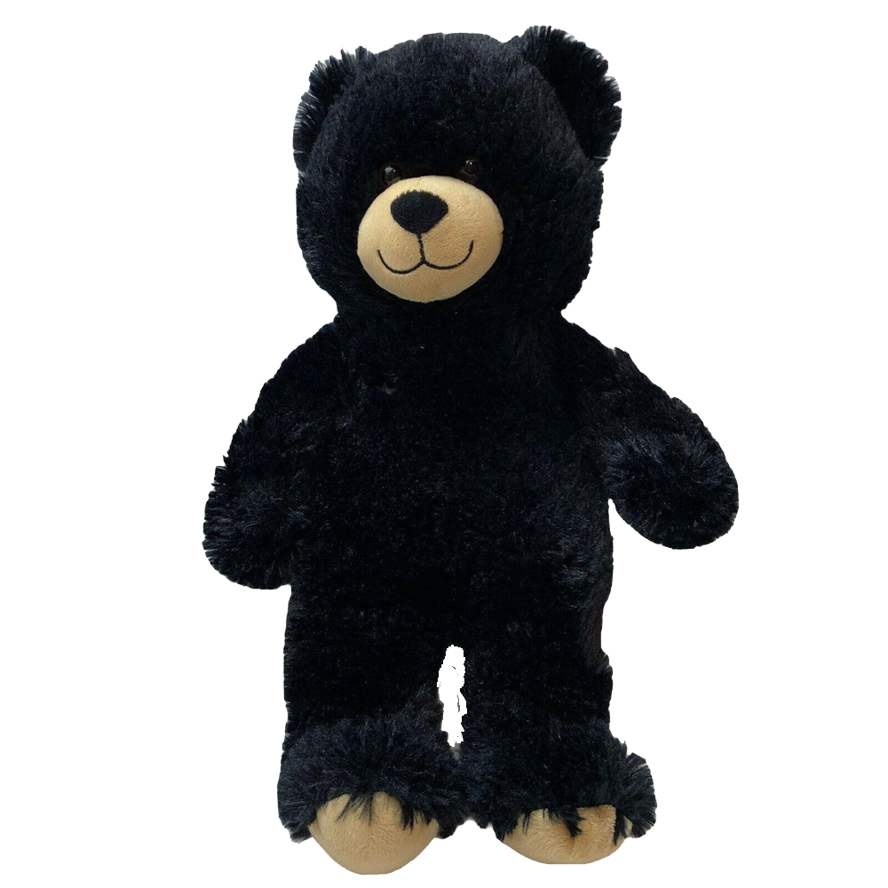 Black Teddy Bear Transparent Clipart