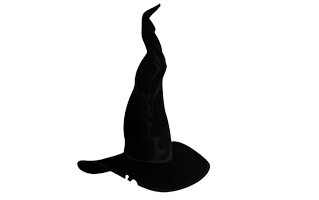 Black Witch Hat PNG
